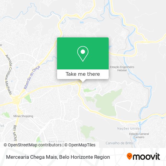 Mapa Mercearia Chega Mais