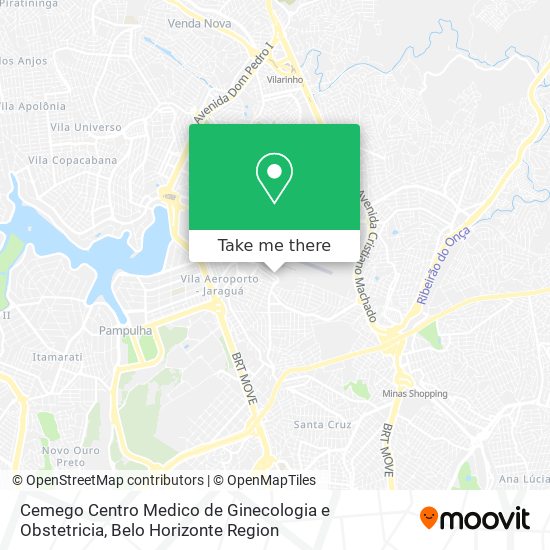 Cemego Centro Medico de Ginecologia e Obstetricia map