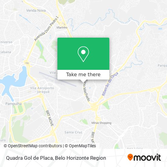 Quadra Gol de Placa map