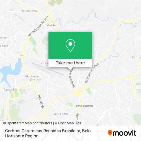 Cerbras Ceramicas Reunidas Brasileira map