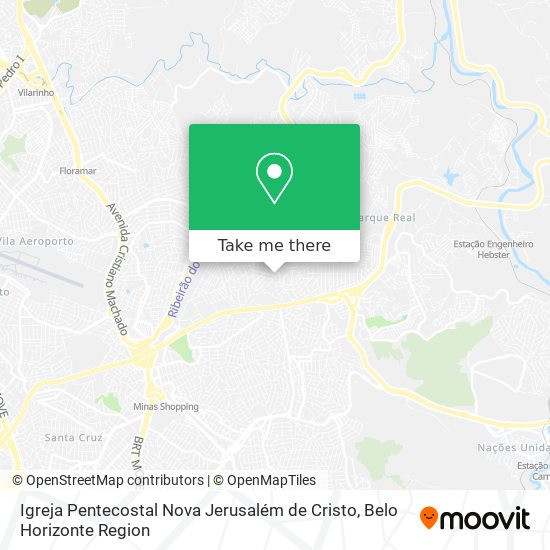 Igreja Pentecostal Nova Jerusalém de Cristo map