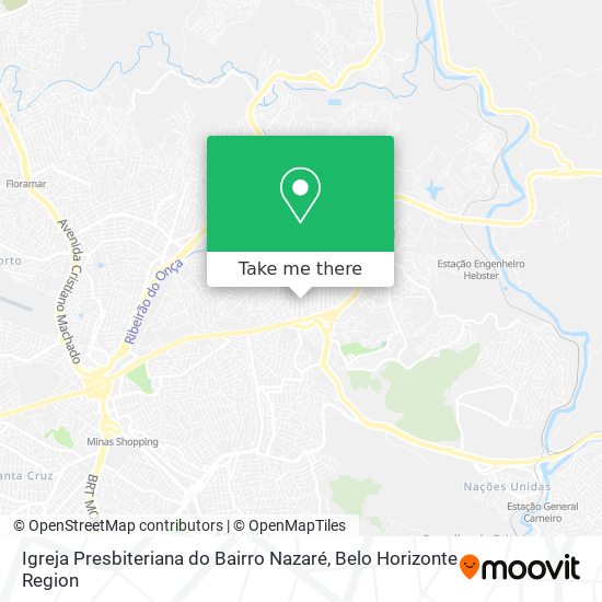 Igreja Presbiteriana do Bairro Nazaré map