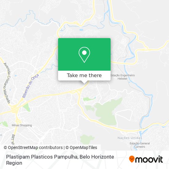 Plastipam Plasticos Pampulha map
