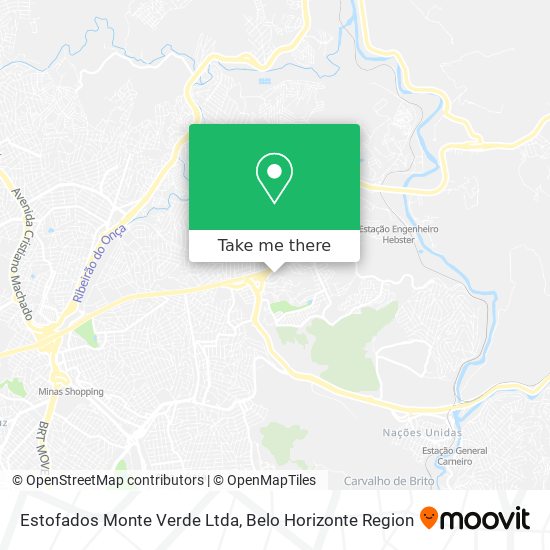 Estofados Monte Verde Ltda map