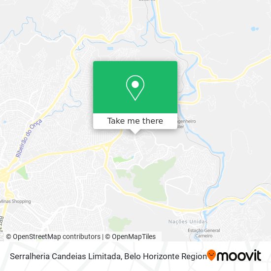 Serralheria Candeias Limitada map