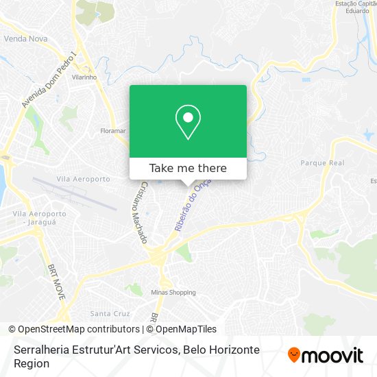 Serralheria Estrutur'Art Servicos map