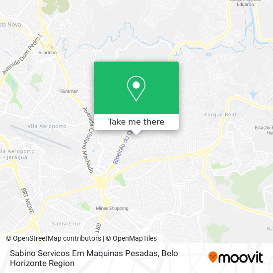 Sabino Servicos Em Maquinas Pesadas map