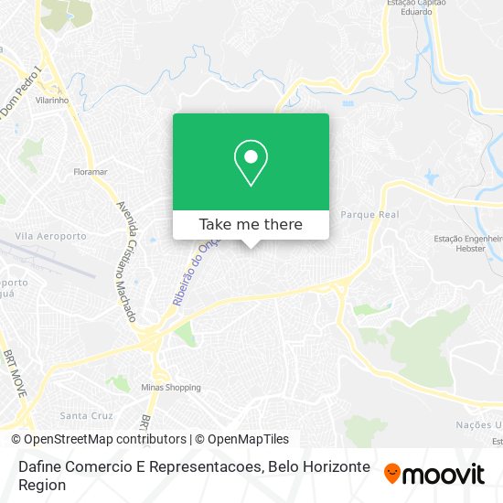 Dafine Comercio E Representacoes map