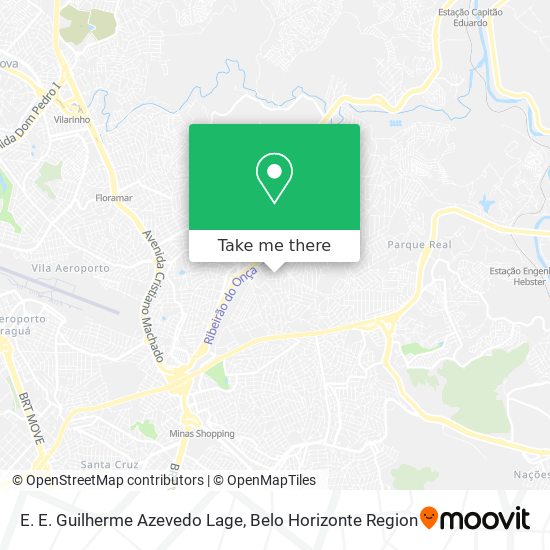E. E. Guilherme Azevedo Lage map