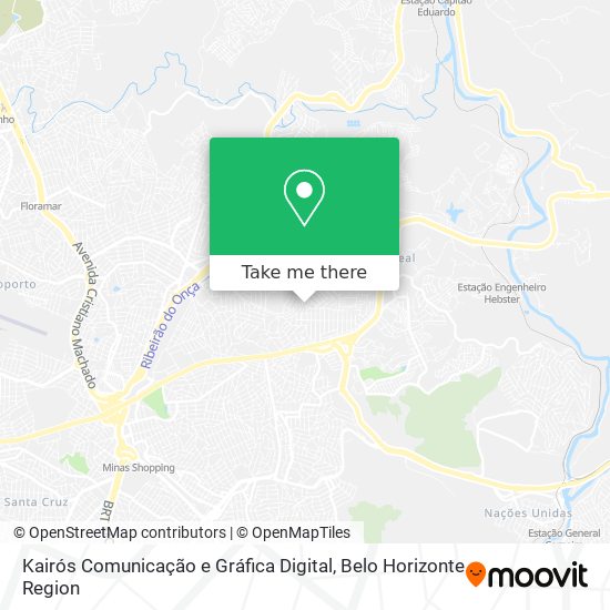 Kairós Comunicação e Gráfica Digital map