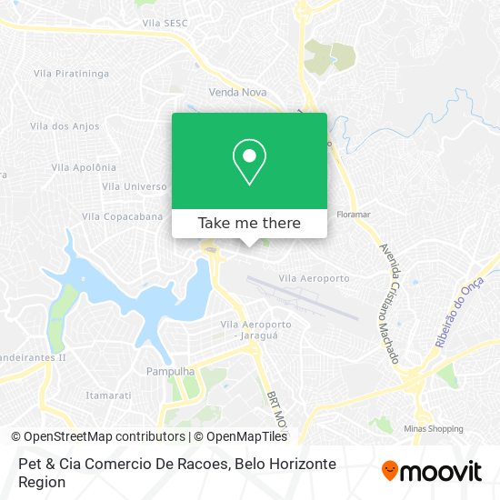 Pet & Cia Comercio De Racoes map