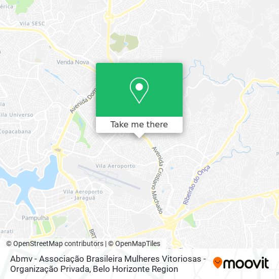 Abmv - Associação Brasileira Mulheres Vitoriosas - Organização Privada map