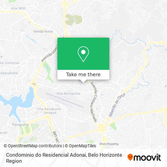 Condominio do Residencial Adonai map