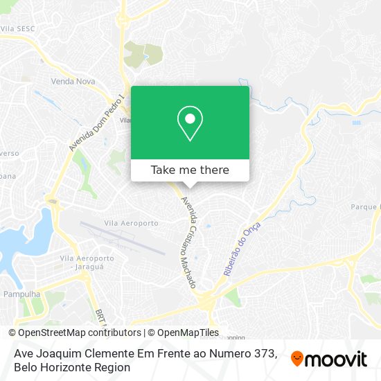 Ave Joaquim Clemente Em Frente ao Numero 373 map