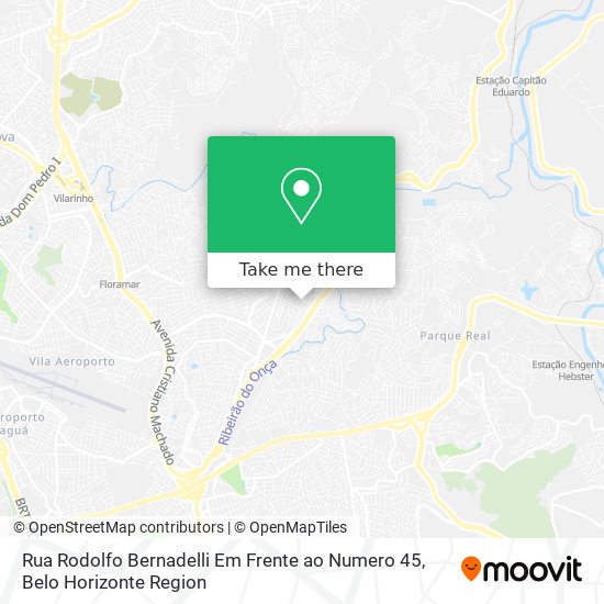 Rua Rodolfo Bernadelli Em Frente ao Numero 45 map