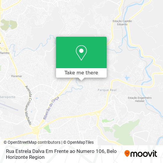 Rua Estrela Dalva Em Frente ao Numero 106 map