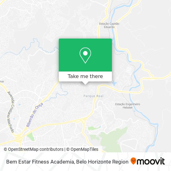 Bem Estar Fitness Academia map