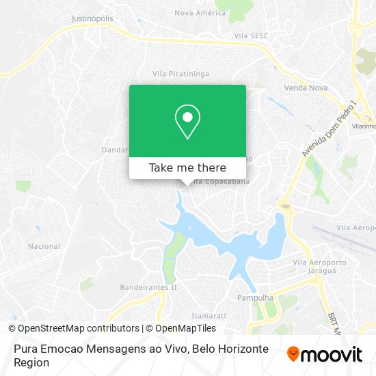 Pura Emocao Mensagens ao Vivo map