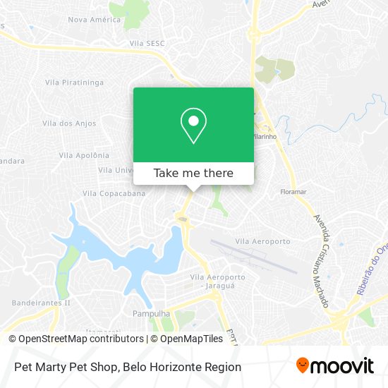 Pet Marty Pet Shop map