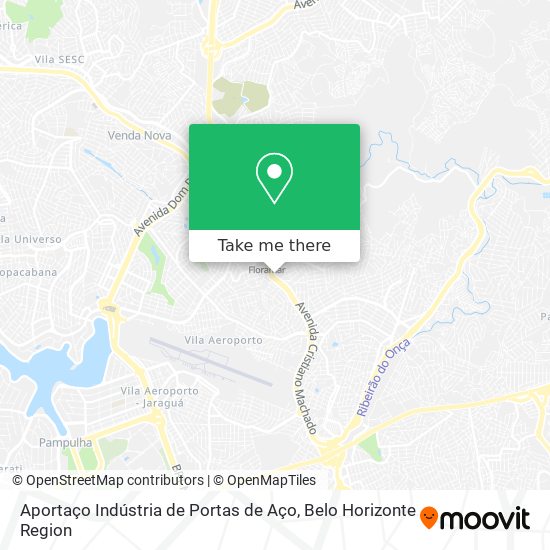 Aportaço Indústria de Portas de Aço map