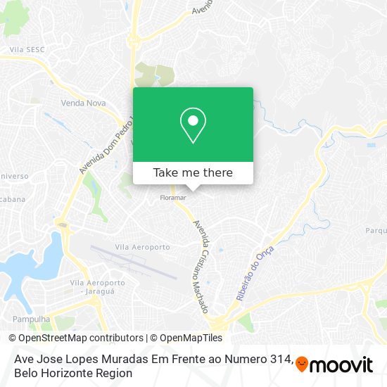 Mapa Ave Jose Lopes Muradas Em Frente ao Numero 314