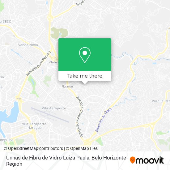 Mapa Unhas de Fibra de Vidro Luiza Paula