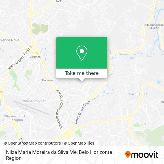 Nilza Maria Moreira da Silva Me map