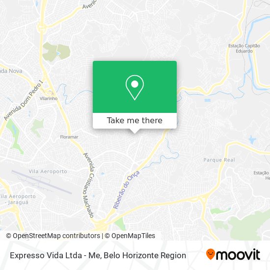 Expresso Vida Ltda - Me map