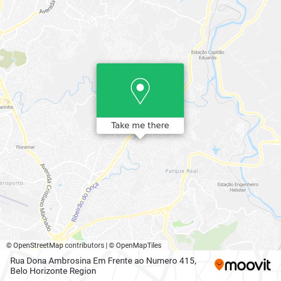 Rua Dona Ambrosina Em Frente ao Numero 415 map