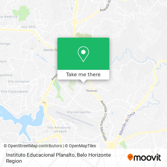 Instituto Educacional Planalto map