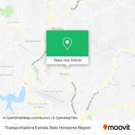 Transportadora Estrela map