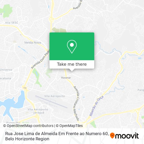 Rua Jose Lima de Almeida Em Frente ao Numero 60 map