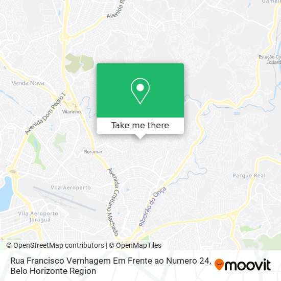 Rua Francisco Vernhagem Em Frente ao Numero 24 map