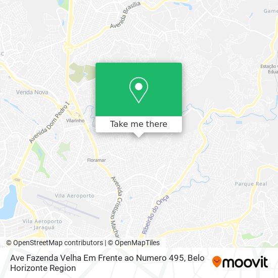 Ave Fazenda Velha Em Frente ao Numero 495 map