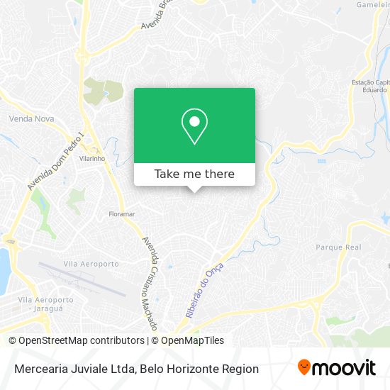 Mercearia Juviale Ltda map