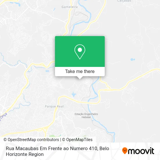 Rua Macaubas Em Frente ao Numero 410 map