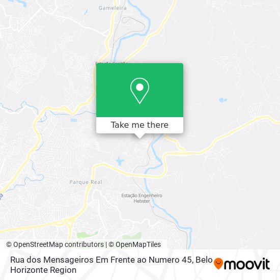 Rua dos Mensageiros Em Frente ao Numero 45 map