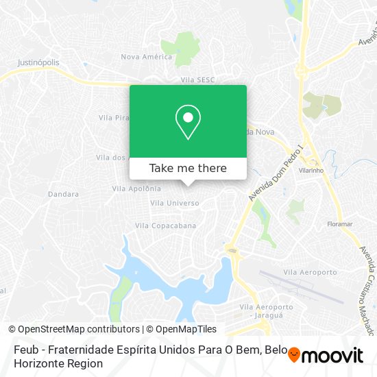 Feub - Fraternidade Espírita Unidos Para O Bem map