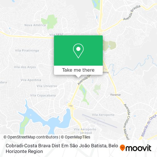 Cobradi-Costa Brava Dist Em São João Batista map