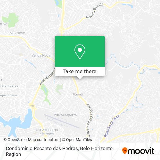 Condominio Recanto das Pedras map