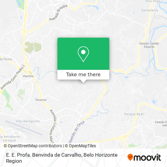 E. E. Profa. Benvinda de Carvalho map