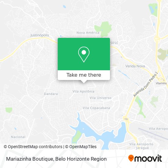 Mariazinha Boutique map