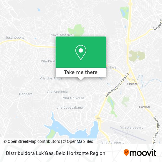 Distribuidora Luk'Gas map