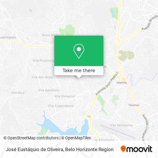 José Eustáquio de Oliveira map