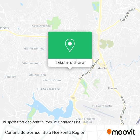 Cantina do Sorriso map