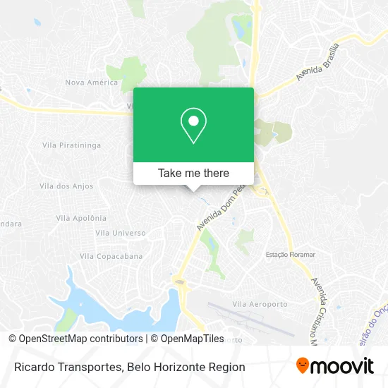 Ricardo Transportes map