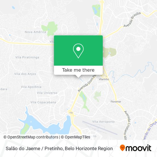 Salão do Jaeme / Pretinho map