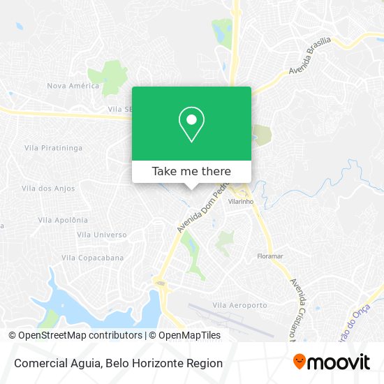 Comercial Aguia map