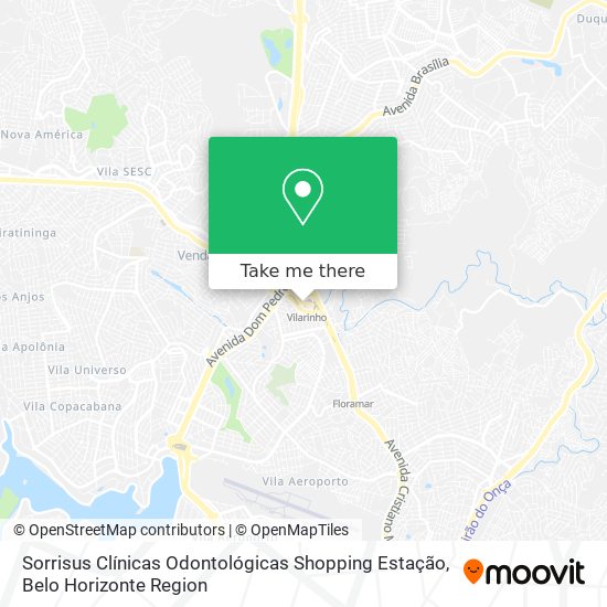 Sorrisus Clínicas Odontológicas Shopping Estação map
