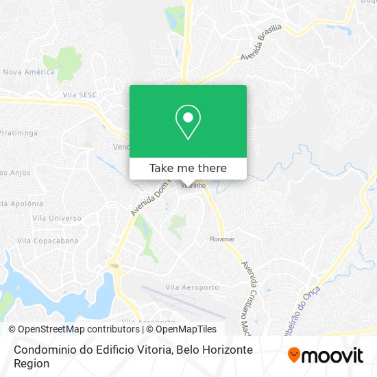 Condominio do Edificio Vitoria map